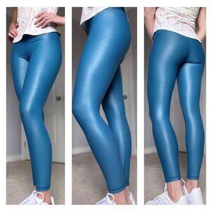 Ocean Metallic Light n Tight Hi-Rise 7/8 length 24"